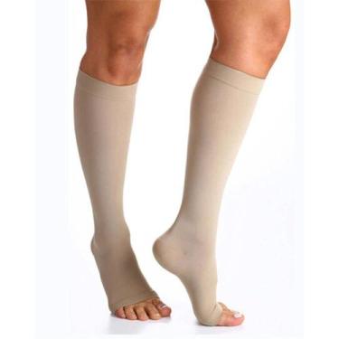 Imagem de Meia Sigvaris 3/4 Select Comfort 30-40mmHg 863AAD Plus Size, Natural, 