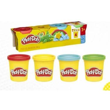 Imagem de Play-doh 4 potes sortido - hasbro