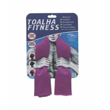 Imagem de Toalha Esportiva Fitness Jolitex, Rosa