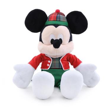 Imagem de Mickey Em Pelúcia C/roura Xadrez 1un 30x24x14cm 1105251