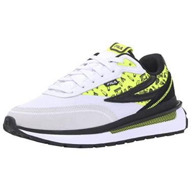 Imagem de Fila Men's Renno-DIY Sneakers White/Safety Yellow/Black Sz. 8.5 1CM01593