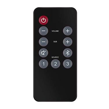 Imagem de Allimity RE1305-1 RE1305-2 Controle remoto substituído adequado para Polk Soundbar 3000 4000 SB4000IHT SB3000IHT