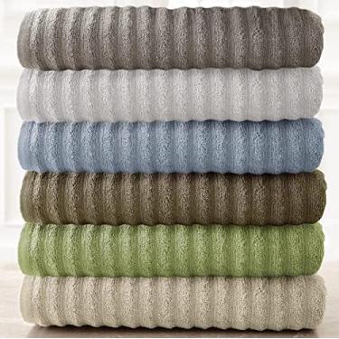 Imagem de Kit 3 Toalhas Super Banho Gigante Alta absorção - Ocean (Cores Masculinas)