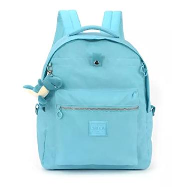 Imagem de Mochila Escolar Notebook Crinkle Up4you Turquesa - Luxcel 2023