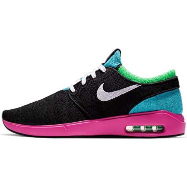 Imagem de T nis masculino Nike Sb Air Max Janoski 2 AQ7477-006, Black/White-cabana-electro Green, 7.5