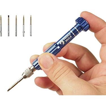 Imagem de RED SHIELD Conjunto de mini chaves de fenda de precisão 3 em 1 para óculos, óculos de sol, joias e reparos de relógios