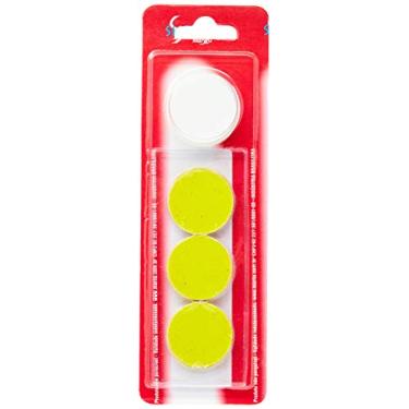 Imagem de ZKMAGIC Refil Disco Lixa Pedicura Desbaste Ouro Com 24 Unidades E 1 Base Sheila Amarela Sheila Amarela