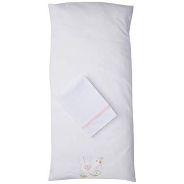 Imagem de Minha Casa Baby Colchonete De Carrinho - Passarinho - 02 Peças - Medida 35 X70Cm Rosa