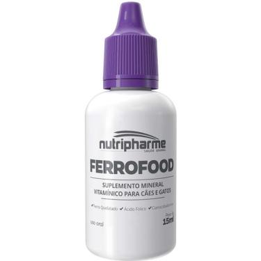 Imagem de Suplemento Vitamínico Mineral FerroFood para Cães e Gatos - 15 mL