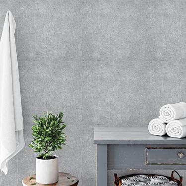 Imagem de Papel De Parede Adesivo Lavável Concreto Cimento Queimado Letícia