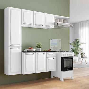 Imagem de Cozinha Compacta Branca em Aço 4 Peças Pratika
