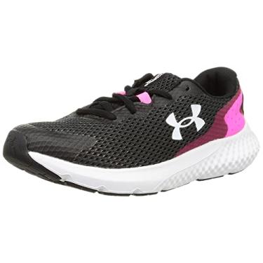 Imagem de Under Armour Tênis de corrida feminino Charged Rogue 3, (004) preto/rosa punk/branco, 42