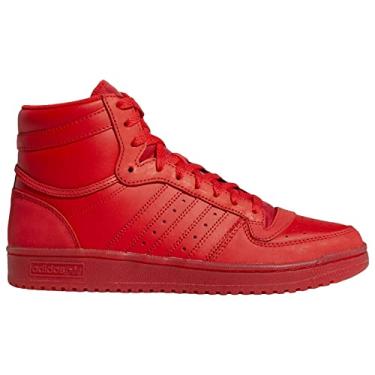 Imagem de adidas Originals Top Ten Hi T nis de basquete masculino, Vermelho v vido/vermelho v vido, 10