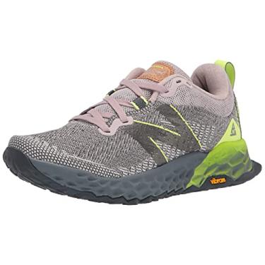 Imagem de New Balance Tênis de corrida feminino Fresh Foam Hierro V6 Trail, Seda crua/madeira de madeira, 34