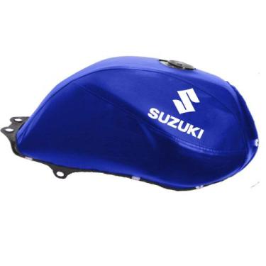 Imagem de Capa De Tanque Suzuki Yes 125 - Com logo - Spts, Azul