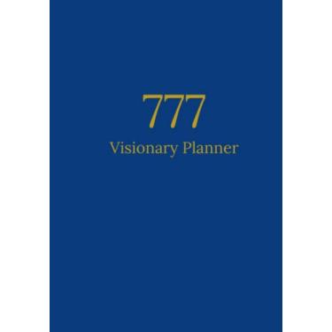 Imagem de Visionary Planner, Visionary Planner Affirmations 777, Hardcover Notebook, Productivity Planner, Weekly Planner, Affirmations Planner, A4 Planner, A5 ... 7 inches x 10 inches, Life mastery Planner