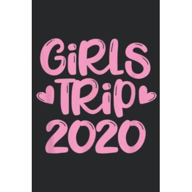 Imagem de Girls Trip 2020 Women Vacation Ladies Weekend Friend Gift Graphic: Daily Planner Notepad To Do Schedule, Medium 6x9 Inches, 100 Pages, Printed Cover