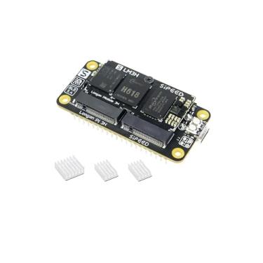 Imagem de WayPonDEV Sipeed Longanpi 3H 4Gb Lpddr4 Allwinner H618 Linux Computador De Placa Única, Desenvolvimento Wi-Fi Dual-Band Sem Fio, Tela 4Kp60, Porta Gigabit Ethernet, Compatível Com Raspberry Pi Zero