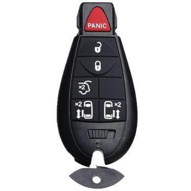 Imagem de SUPALAND Chave de substituição para Chrysler Town and Country Dodge Grand Caravan 2008 2009 2010 2011 2012 2013 2014 2015 2016 2017 2018 2019 Volkswagen Routan Keyless Entry Remote Control IYZ-C01C