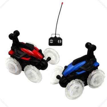Imagem de Carrinho de Controle Remoto Com Luzes e Som Giro de 360 graus Sortido 