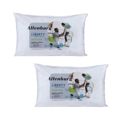 Imagem de Kit 2 travesseiro liberty king - 50 x 90 - bom sono