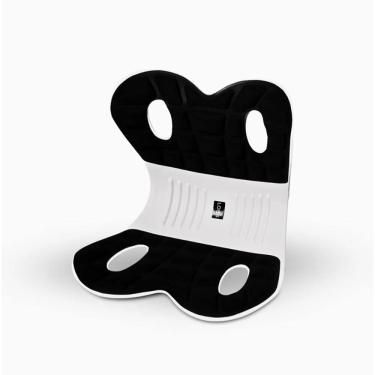 Imagem de Almofada de Apoio Lombar Cadeira Correção de Coluna M PRETO