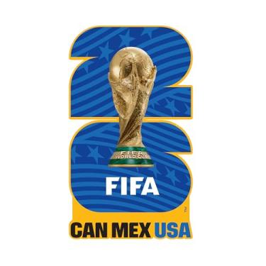 Imagem de HONAV Ímã dos EUA país anfitrião da Copa do Mundo da FIFA - Ímã oficialmente licenciado da Copa do Mundo da FIFA - Design vibrante de torneio - Fixação forte durável - Perfeito para geladeiras