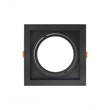 Imagem de Spot Recuado De Embutir Quadrado Móvel Ar 111 Preto Taschibra