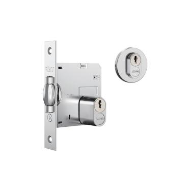 Imagem de Fechadura Pivotante 1005 Redonda Inox - Stam Redondo