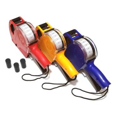 Imagem de Kit Com 3 Etiquetadoras Manual Rotuladora 8 Dígitos Mx-5500 - IDEIA-PR