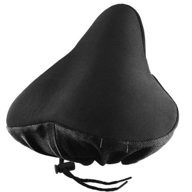 Imagem de Almofada de assento de bicicleta, capa de assento de bicicleta de exercício de gel acolchoada para mulheres, conforto para mulheres, 11,5 × 9,5 cm, almofada de assento de bicicleta extralarga e macia