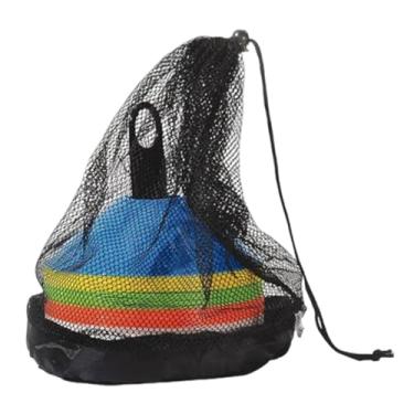 Imagem de Zxpjkyu Conjunto de 50 Cones de Agilidade para Futebol, Marcadores de Treino, Bandeja para Cones, Leves E Coloridos. Ideais para Uso em Campos Esportivos, Style a