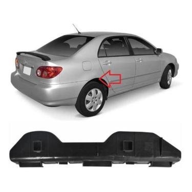 Imagem de Guia Parachoque Traseiro Corolla 2003 04 05 06 2007 Direito