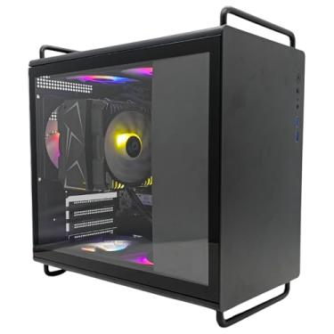 Imagem de Computador PC Gamer Kit Desktop Processador Intel Core i5-6500 3.6 GHz SSD 500GB 1 Pente de Memória DDR4 8GB 2666MHz Placa Mãe Intel H110 2 Slots de Entrada Custo Benefício para Trabalho Estudo Jogos