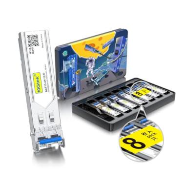 Imagem de 10Gtek Transceptor SFP 1000Base-LX de 1,25 G, módulo de fibra monomodo de 1310 nm, até 10 km, para Cisco GLC-LH-SMD/SFP-GE-L, Meraki MA-SFP-1GB-LX10, Ubiquiti UniFi UF-SM-1G, TP-Link TL-SM311LS