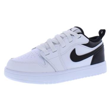 Imagem de Nike Tênis masculino Jordan 1 Low Alt PS, Branco/Preto/Branco, 14