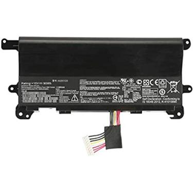Imagem de 15V 90Wh A42N1520笔记本电脑更换电池兼容Compatible for Asus Rog G752VY GFX72 GFX72VY6700 GFX72VY6820 GFX72VL6700 GFX72VT6700 Series