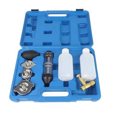 Imagem de TARSHYRY Kit Testador de Vazamento de Combustão, Detector de Vazamento de CO2 para Motores a Gás Natural a Gasolina, Com Plugue Cônico para Carros, Caminhões, Escavadeiras, Motocicletas,