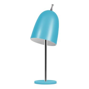 Imagem de Abajur de Mesa 7735 Azul Direcionável 1 Lâmpada Bivolt