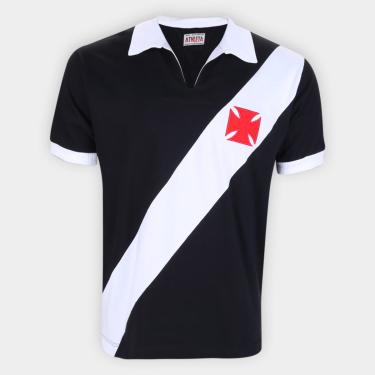 Imagem de Camisa Polo Retrô Vasco 1960 Athleta Masculina-Masculino