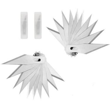 Imagem de Lâminas N.11 Para Estilete De Precisão Bisturi 240 Lâminas - Alpha Web