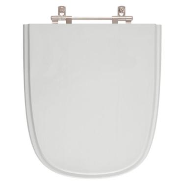 Imagem de Assento Sanitario Poliester Ibiza Cinza Platina Para Vaso