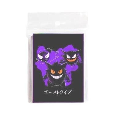 Imagem de 50PCS Protetores Transparentes Para Cartas Pokémon TCG, Estojo Para Ge