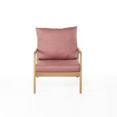 Imagem de Poltrona Mag 67 cm x 80 cm material sintético Caramelo - Casavee, Goia
