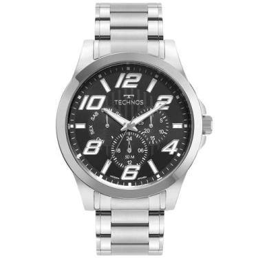 Imagem de Relógio Technos Masculino Racer Basico Prata - 6p29afts/1p