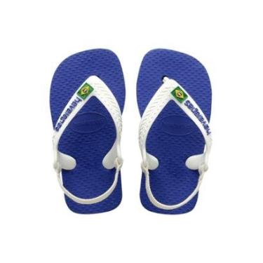 Imagem de Chinelo Havaianas Baby Brasil - AZUL - 25/26-Masculino