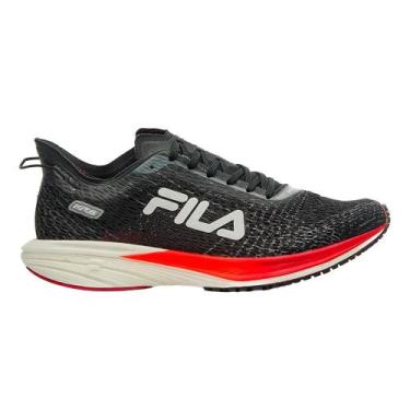 Imagem de Tenis fila kr6 masculino, Preto, Vermelho, 44