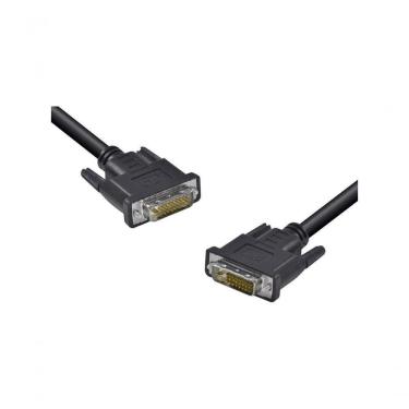 Imagem de Cabo DVI-D DVI-D 24+1 Pinos Dual Link 2 Metros Alta Resolução 2560x1600 Preto Vinik