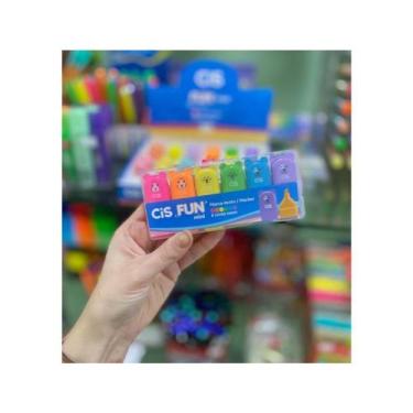 Imagem de Kit Marca Texto Fun Mini 6 Cores Cis