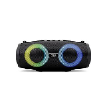 Imagem de Caixa de Som Portátil Philco PBS45BT 40W Estéreo TWS Bluetooth 5.3 USB AUX Cartão TF Preto